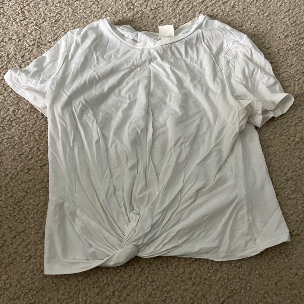 cropped tee